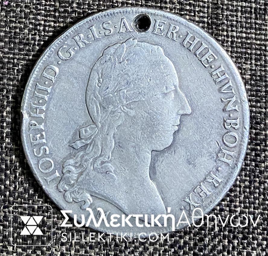 ΑΥΣΤΡΙΑ Τάληρο ( Kronerthaler) 1798 με τρύπα VF++